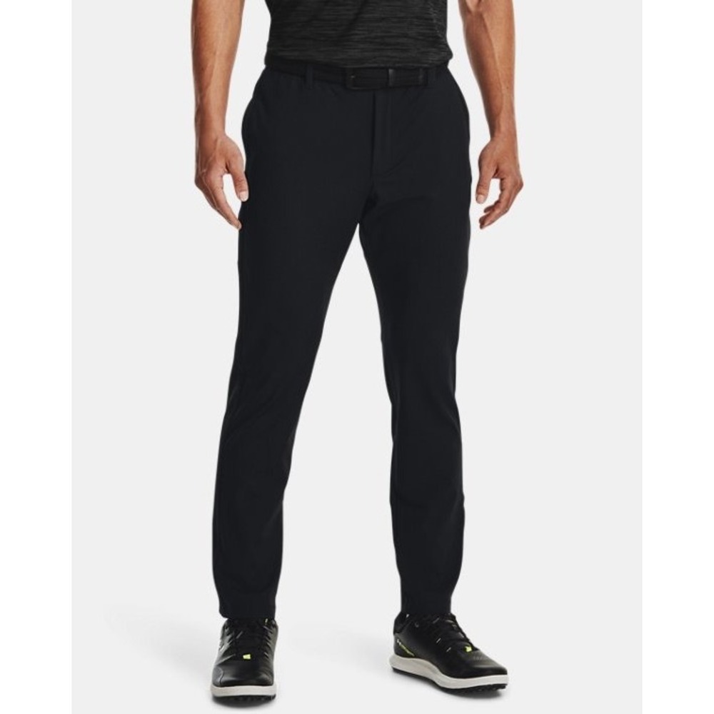 Under Armour Mens Iso Chill Taper Golf Pants‎ Black Size 36 X 34 New With Tags